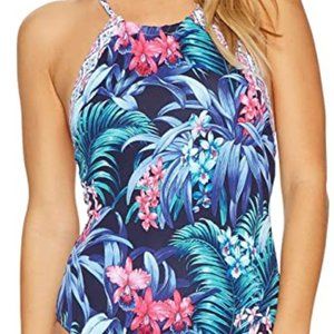 Reversible Tommy Bahama High-Neck Swimsuit Size 10